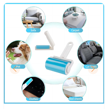 Pack 2 rodillo removedor de pelo lavable