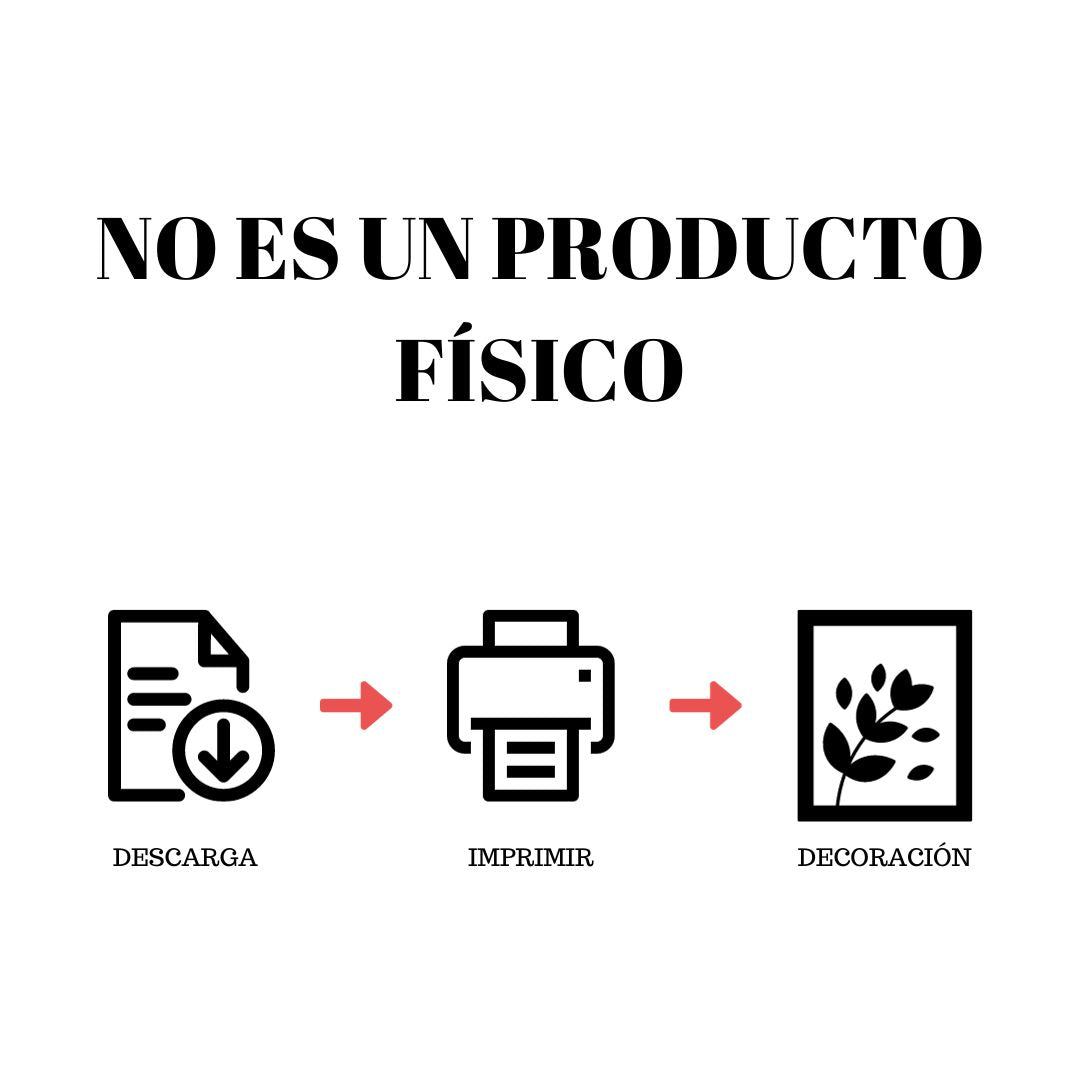 Cuadro Digital de Gato Minimalista Decoración para Sala y Dormitorio Descarga Instantánea Impresión para Hogar.