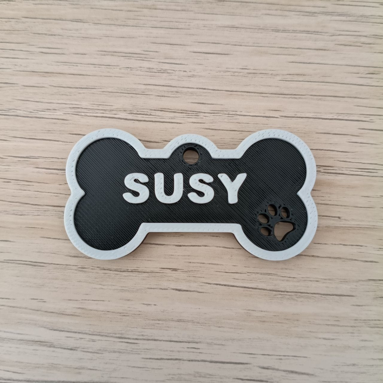🐾 Plaquita Personalizada  Colección Clásica
