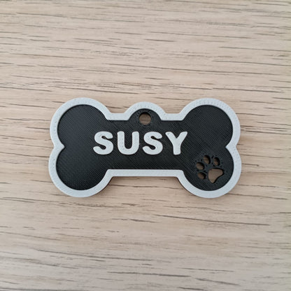 🐾 Plaquita Personalizada  Colección Clásica