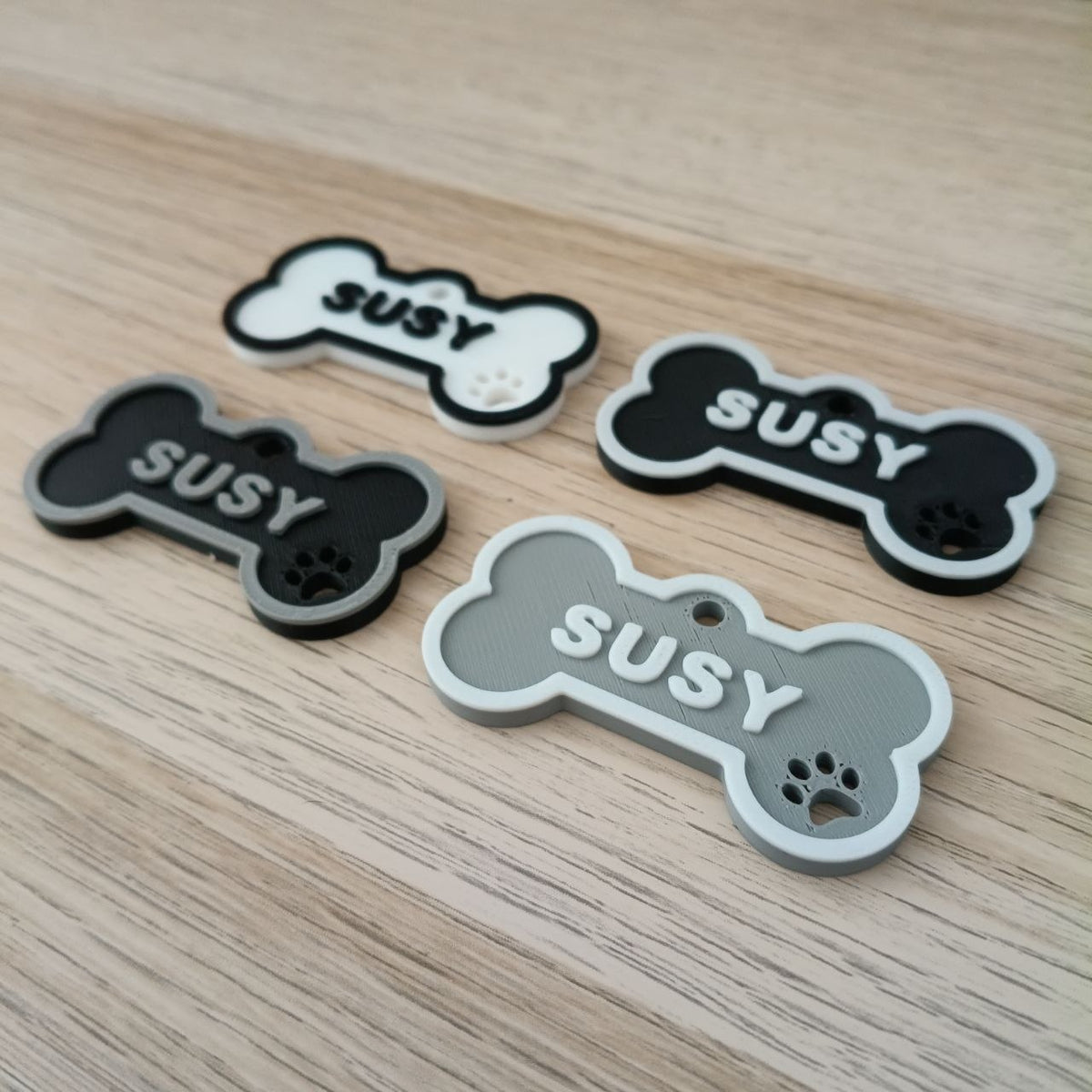 🐾 Plaquita Personalizada  Colección Clásica